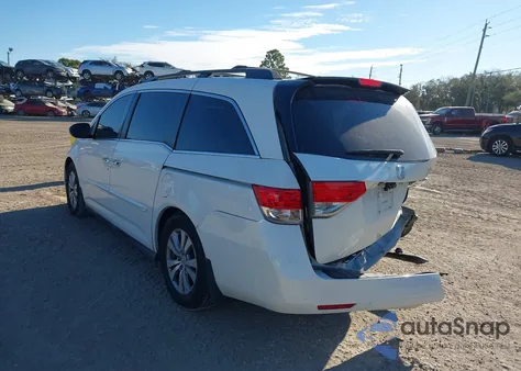 2017 Honda Odyssey Ex-L z USA, uszkodzony, nr VIN 5FNRL5H63HB004268